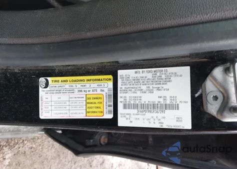 2016 Ford Fusion Se из США, поврежденный, VIN 3FA6P0T98GR367292